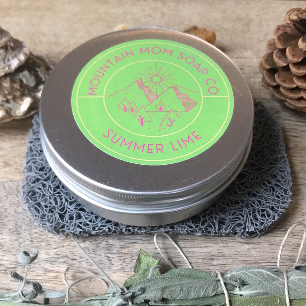 4 oz SUMMER LIME body butter/ Mountain Mom Soap Co - Picture 9 of 9